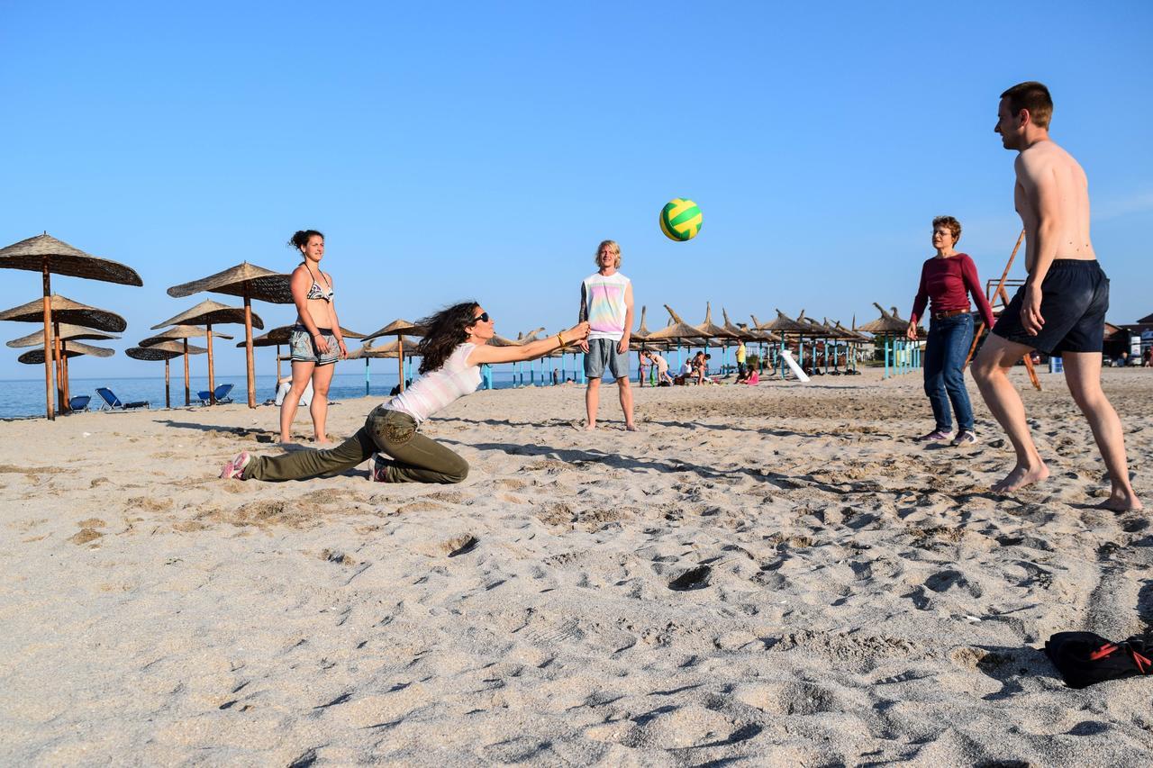 Vampire Beach Hostel Vama Veche Kültér fotó